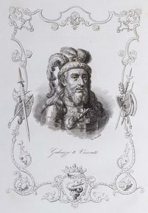 Storia milanese -  Rosmini, Carlo de' : Dell'istoria intorno alle militari imprese e alla vita di Gian-Jacopo Trivulzio detto il Magno  - Asta Libri, Autografi e Stampe - Associazione Nazionale - Case d'Asta italiane