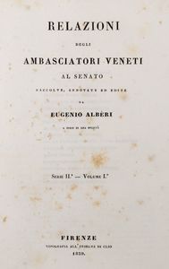 Eugenio Alberi - Relazioni degli ambasciatori veneti al Senato