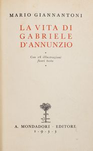 Gabriele D'Annunzio : Notturno  - Asta Libri, Autografi e Stampe - Associazione Nazionale - Case d'Asta italiane