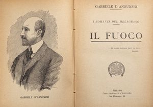 Gabriele D'Annunzio : Notturno  - Asta Libri, Autografi e Stampe - Associazione Nazionale - Case d'Asta italiane