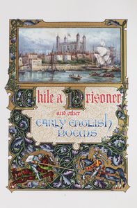 Alberto Sangorski : Poems by James I. Chaucer and Raleigh  - Asta Libri, Autografi e Stampe - Associazione Nazionale - Case d'Asta italiane