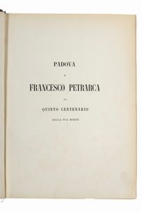 Petrarca, Francesco : I Trionfi  - Asta Libri, Autografi e Stampe - Associazione Nazionale - Case d'Asta italiane
