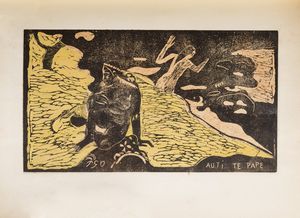 PAUL GAUGUIN - Marehurehu, entre le jour et la nuit. Croyances, légendes, coutumes et textes poétiques des MAORIS d'O-TAHITI, 1925