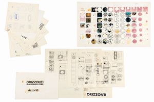 Giulio  Macchi - Bozzetti per la sigla del programma Orizzonti della Scienza e della Tecnica