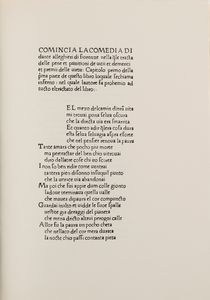 DANTE ALIGHIERI - La Comedia di dante alleghieri