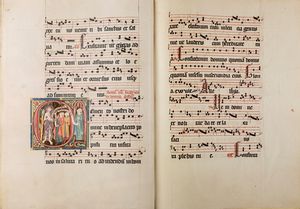 Das Graduale von St. Katharinenthal um 1312  - Asta Libri, Autografi e Stampe - Associazione Nazionale - Case d'Asta italiane
