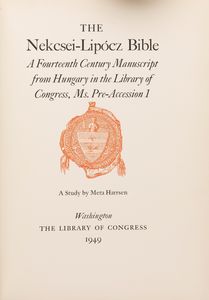 The Nekcsei-Lipocz Bible - The Gorleston Psalter  - Asta Libri, Autografi e Stampe - Associazione Nazionale - Case d'Asta italiane