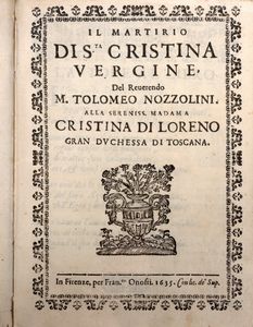 Tolomeo Nozzolini - Opere in ottava rima