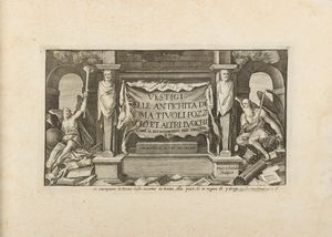 Marco Sadeler - Vestigi delle antichità di Roma Tivoli Pozzuolo et altri luochi come si ritrovavano nel sec XV