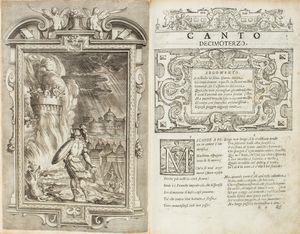 Tasso, Torquato : La Gerusalemme Liberata. Con le Annotazioni di Scipion Gentili, e di Giulio Gustavini, et li argomenti di Oratio Ariosti  - Asta Libri, Autografi e Stampe - Associazione Nazionale - Case d'Asta italiane