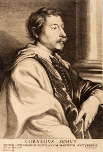 Anthonius  VAN DYCK : Senza Titolo  - Asta Libri, Autografi e Stampe - Associazione Nazionale - Case d'Asta italiane