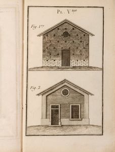 Francois Cointeraux : École d'architecture rurale  - Asta Libri, Autografi e Stampe - Associazione Nazionale - Case d'Asta italiane