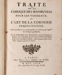 Henri Louis Duhamel du Monceau - Traite de la fabrique des manoeuvres pour les vaisseaux, ou L'Art de la corderie perfectionné