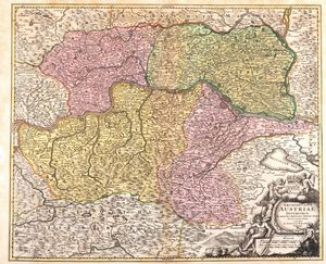 JOHANN BAPTIST HOMANN - Archiducato Austriae inferioris