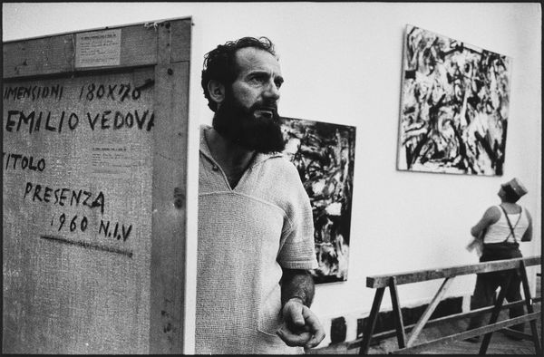 Ugo Mulas : Luigi Nono e Emilio Vedova XXXIV Biennale ; Emilio Vedevo XXX Biennale ; Alik Cavaliere e scultura di David Smith XXIX Biennale  - Asta Fotografia - Associazione Nazionale - Case d'Asta italiane