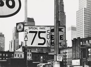 William Klein - Second Avenue and 40th Street, New York