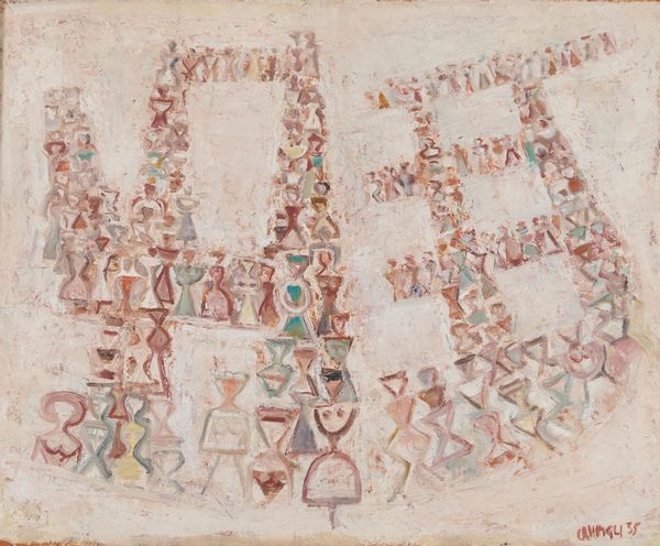 Massimo Campigli : La città  - Asta Arte Moderna e Contemporanea - Associazione Nazionale - Case d'Asta italiane