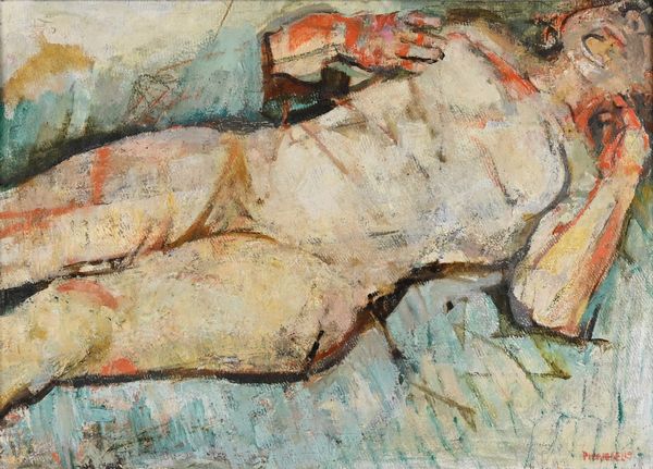 FAUSTO PIRANDELLO : Nudo disteso  - Asta Arte Moderna e Contemporanea - Associazione Nazionale - Case d'Asta italiane