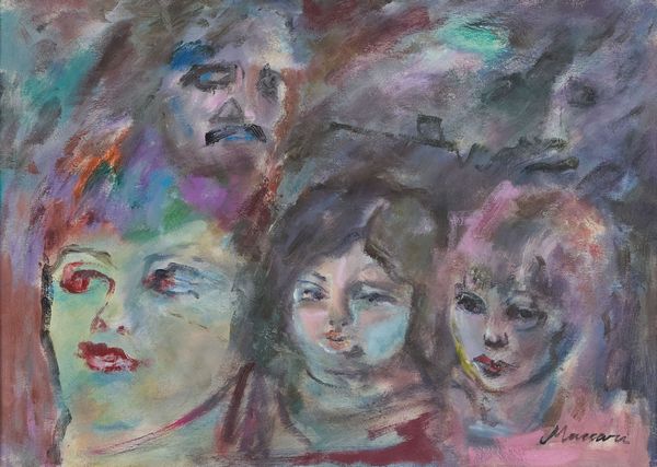 MINO MACCARI : Volti  - Asta Arte Moderna e Contemporanea - Associazione Nazionale - Case d'Asta italiane