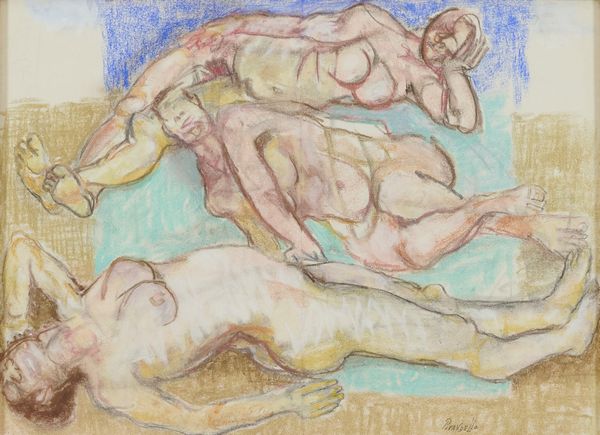 FAUSTO PIRANDELLO : Bagnanti  - Asta Arte Moderna e Contemporanea - Associazione Nazionale - Case d'Asta italiane