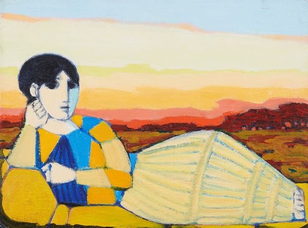 Domenico Cantatore : Odalisca  - Asta Arte Moderna e Contemporanea - Associazione Nazionale - Case d'Asta italiane