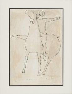 Marino Marini - Cavallo e cavaliere