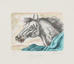 Giorgio de Chirico - Il cavallo lampo