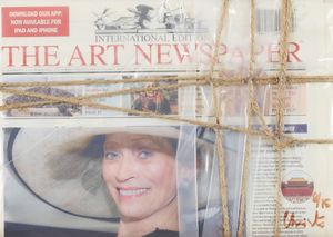 Christo - Wrapped Art Newspaper