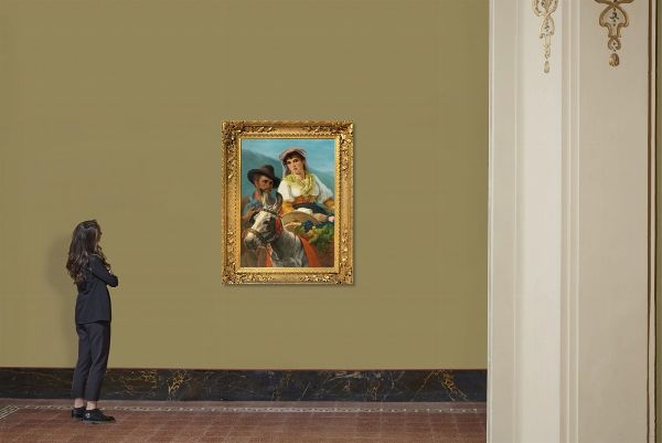 ADEMOLLO CARLO : Carlo Ademollo  - Asta ARCADE | DIPINTI DEL XIX E XX SECOLO - Associazione Nazionale - Case d'Asta italiane