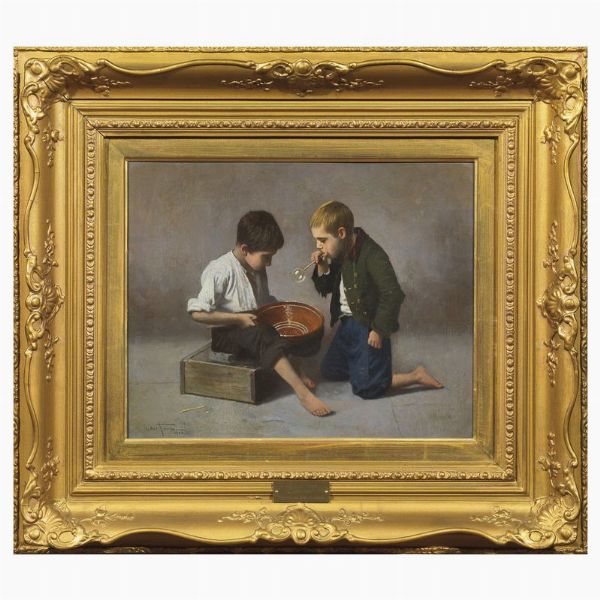 DEL TORRE GIULIO : Giulio Del Torre  - Asta ARCADE | DIPINTI DEL XIX E XX SECOLO - Associazione Nazionale - Case d'Asta italiane