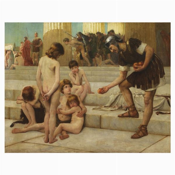 Charles William Barlett  - Asta ARCADE | DIPINTI DEL XIX E XX SECOLO - Associazione Nazionale - Case d'Asta italiane