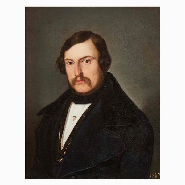 Scuola lombarda, secolo XIX  - Asta ARCADE | DIPINTI DEL XIX E XX SECOLO - Associazione Nazionale - Case d'Asta italiane