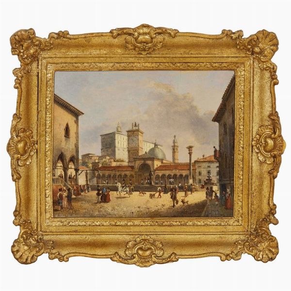 Bison Giuseppe Bernardino : Giuseppe Bernardino Bison  - Asta ARCADE | DIPINTI DEL XIX E XX SECOLO - Associazione Nazionale - Case d'Asta italiane