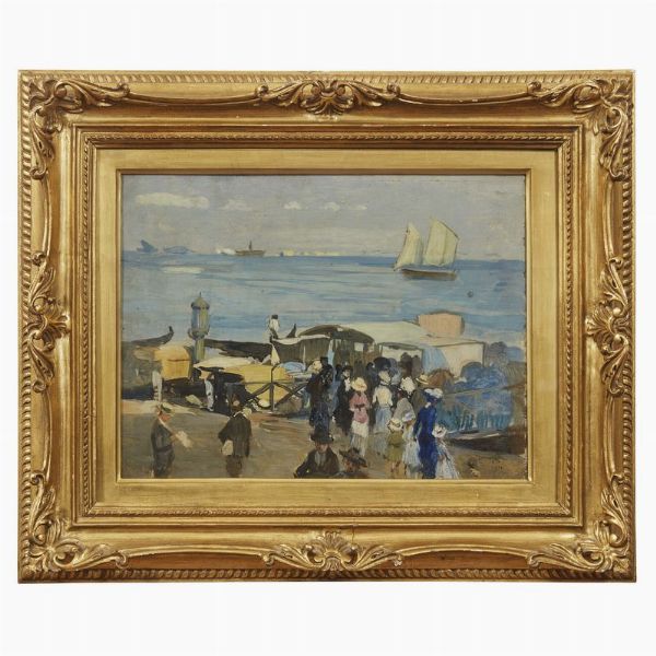 Tito Ettore : Ettore Tito  - Asta ARCADE | DIPINTI DEL XIX E XX SECOLO - Associazione Nazionale - Case d'Asta italiane