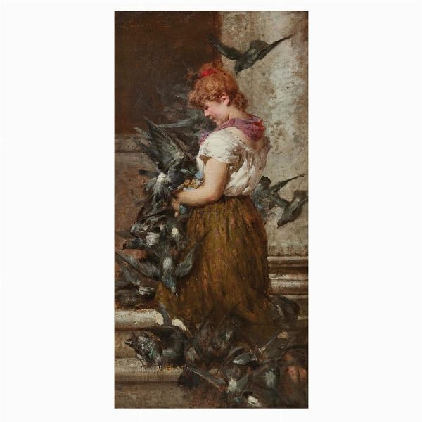 Egisto Lancerotto  - Asta ARCADE | DIPINTI DEL XIX E XX SECOLO - Associazione Nazionale - Case d'Asta italiane