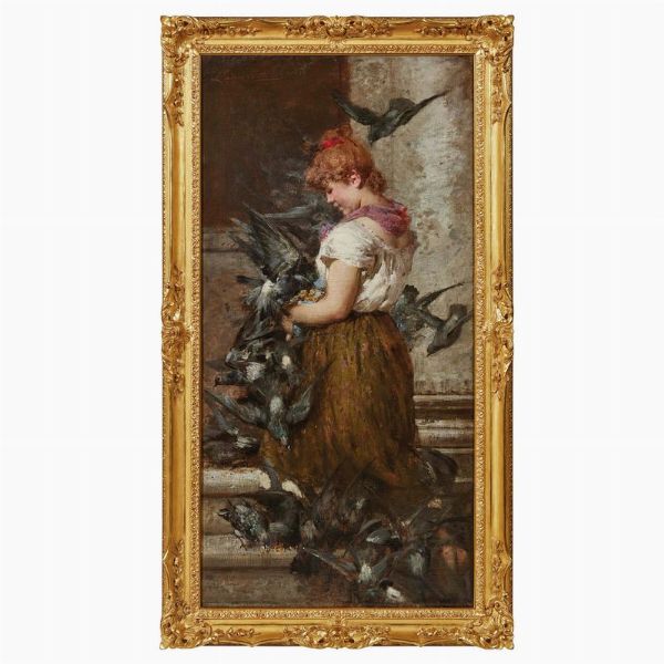 Egisto Lancerotto  - Asta ARCADE | DIPINTI DEL XIX E XX SECOLO - Associazione Nazionale - Case d'Asta italiane