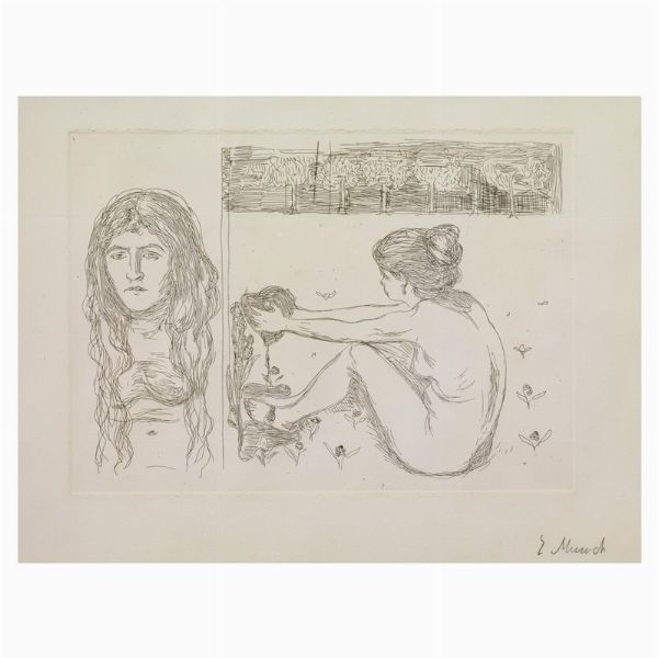 Edvard Munch  - Asta ARCADE | DIPINTI DEL XIX E XX SECOLO - Associazione Nazionale - Case d'Asta italiane