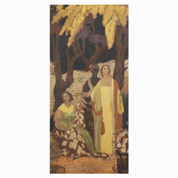 Scuola mitteleuropea, inizio secolo XX  - Asta ARCADE | DIPINTI DEL XIX E XX SECOLO - Associazione Nazionale - Case d'Asta italiane