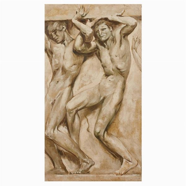 Sartorio Giulio Aristide : Giulio Aristide Sartorio  - Asta ARCADE | DIPINTI DEL XIX E XX SECOLO - Associazione Nazionale - Case d'Asta italiane