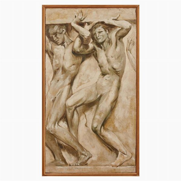 Sartorio Giulio Aristide : Giulio Aristide Sartorio  - Asta ARCADE | DIPINTI DEL XIX E XX SECOLO - Associazione Nazionale - Case d'Asta italiane