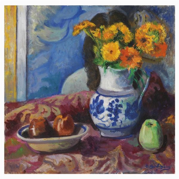 GORDIGIANI EDUARDO : Eduardo Gordigiani  - Asta ARCADE | DIPINTI DEL XIX E XX SECOLO - Associazione Nazionale - Case d'Asta italiane