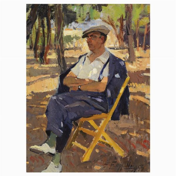 FILIPPELLI CAFIERO : Cafiero Filippelli  - Asta ARCADE | DIPINTI DEL XIX E XX SECOLO - Associazione Nazionale - Case d'Asta italiane