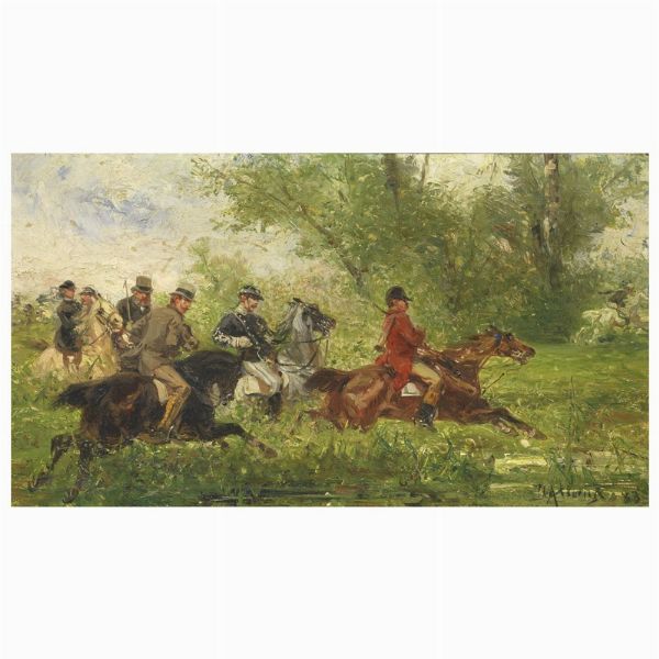 DE ALBERTIS SEBASTIANO : Sebastiano De Albertis  - Asta ARCADE | DIPINTI DEL XIX E XX SECOLO - Associazione Nazionale - Case d'Asta italiane