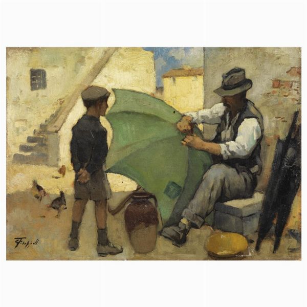 FILIPPELLI CAFIERO : Cafiero Filippelli  - Asta ARCADE | DIPINTI DEL XIX E XX SECOLO - Associazione Nazionale - Case d'Asta italiane