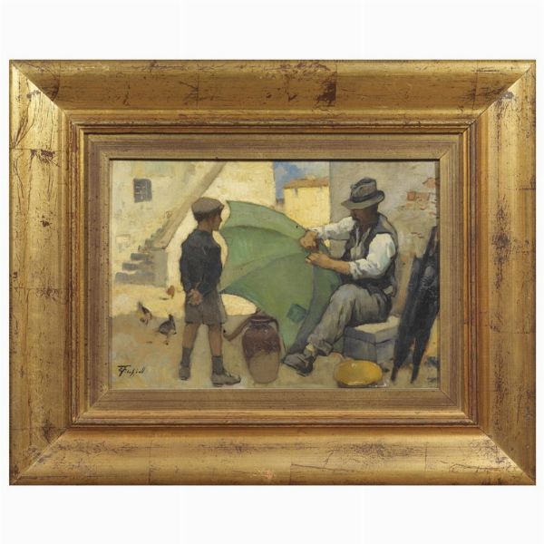 FILIPPELLI CAFIERO : Cafiero Filippelli  - Asta ARCADE | DIPINTI DEL XIX E XX SECOLO - Associazione Nazionale - Case d'Asta italiane