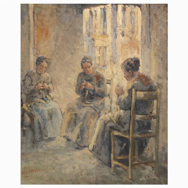 CIANI CESARE : Cesare Ciani  - Asta ARCADE | DIPINTI DEL XIX E XX SECOLO - Associazione Nazionale - Case d'Asta italiane