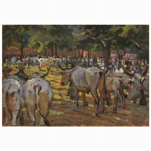 GIOLI LUIGI : Luigi Gioli  - Asta ARCADE | DIPINTI DEL XIX E XX SECOLO - Associazione Nazionale - Case d'Asta italiane