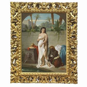 FANFANI ENRICO : Enrico Fanfani  - Asta ARCADE | DIPINTI DEL XIX E XX SECOLO - Associazione Nazionale - Case d'Asta italiane