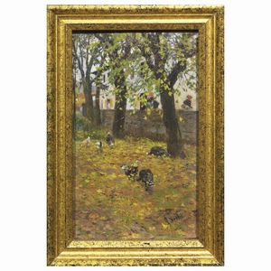 Sorbi Raffaello : Raffaello Sorbi  - Asta ARCADE | DIPINTI DEL XIX E XX SECOLO - Associazione Nazionale - Case d'Asta italiane