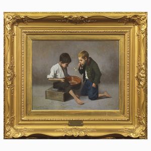 DEL TORRE GIULIO : Giulio Del Torre  - Asta ARCADE | DIPINTI DEL XIX E XX SECOLO - Associazione Nazionale - Case d'Asta italiane